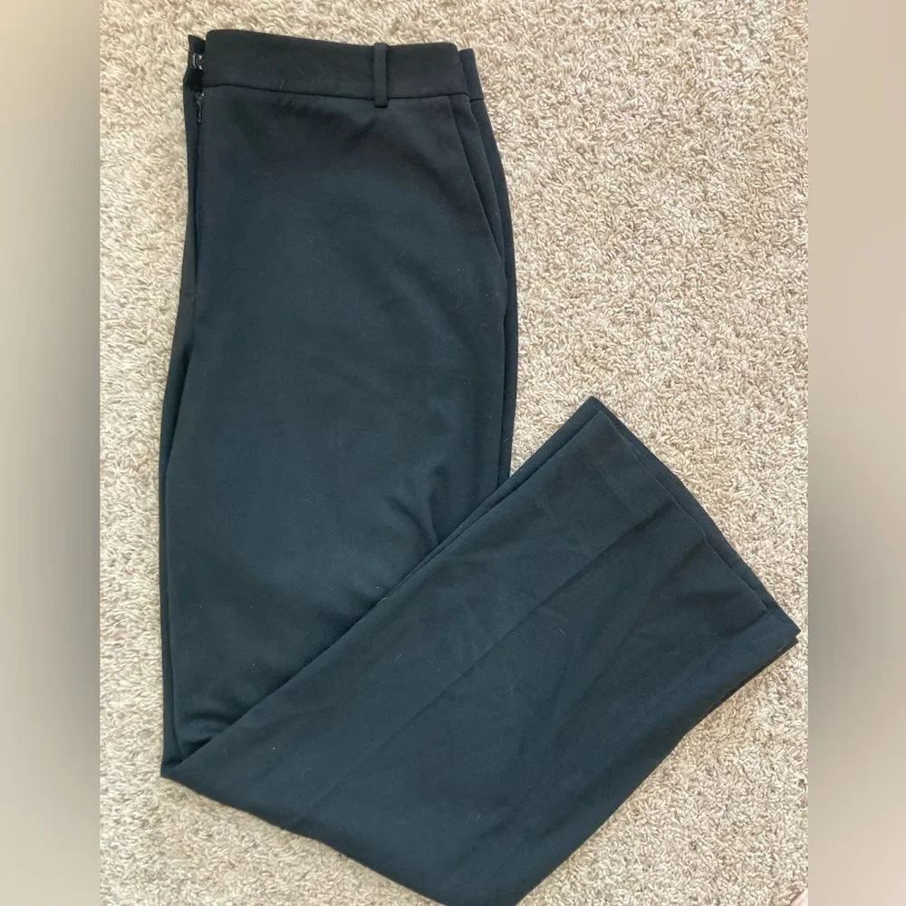 Brooks Brothers Elegant High Waisted Fitted Black Trousers